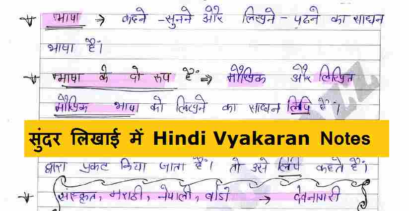 General Hindi Grammar Objective Questions PDF Download