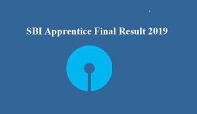 SBI Trade Apprentice Result With Marks 2019