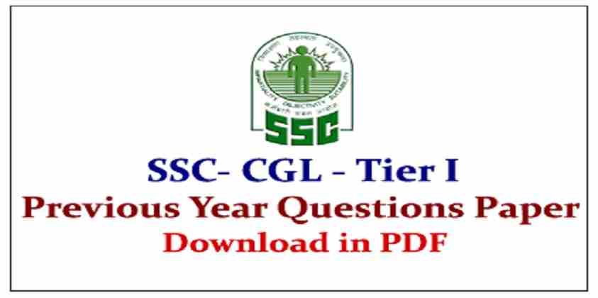 SSC CGL Mains Question Paper