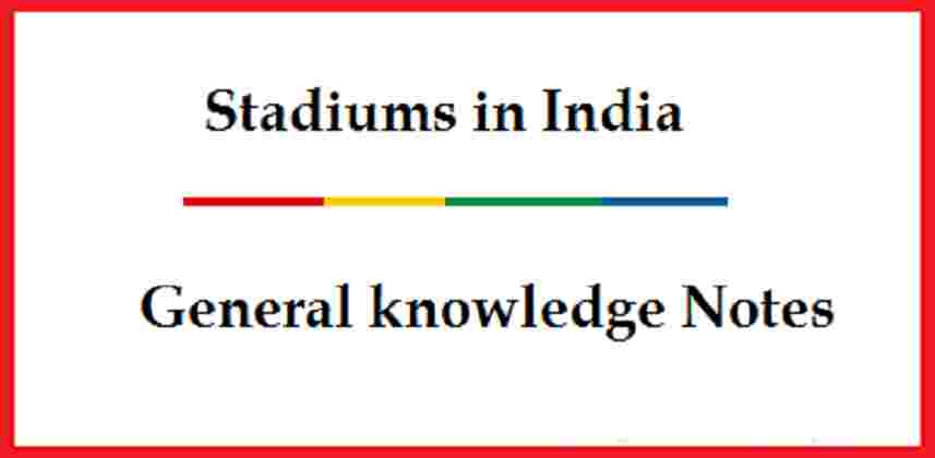 Stadiums in India