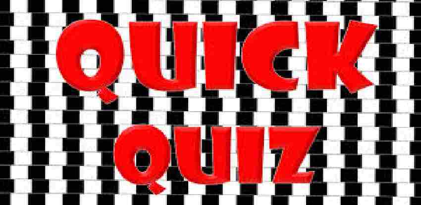 Quick Pub Quiz Questions