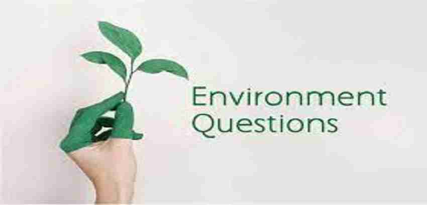 The Environment Quiz Question