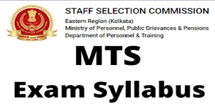 SSC MTS English Syllabus 2022