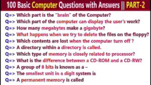 Computer GK Questions in English