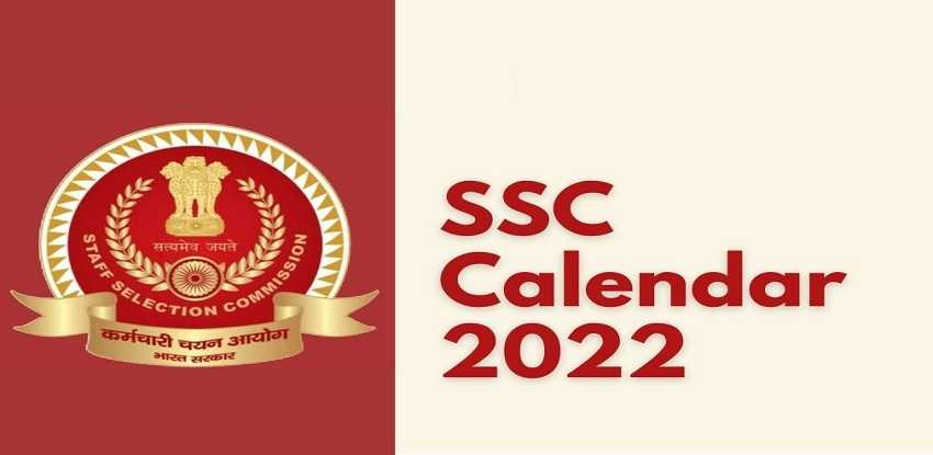 SSC CGL Calendar 2022