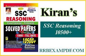 SSC CGL Reasoning Kiran Publication