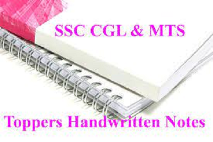 ssc- cgl -topper -notes -pdf
